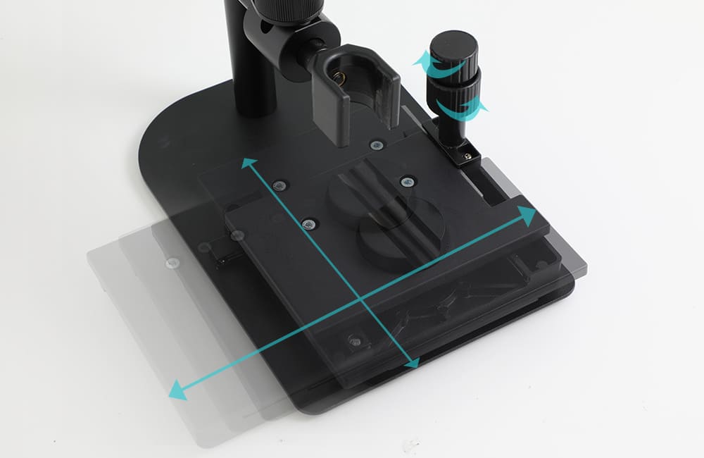 血流観察用XYステージ付きスタンド 3R-DRFREE-XYST／3R-DRAUTO-XYST