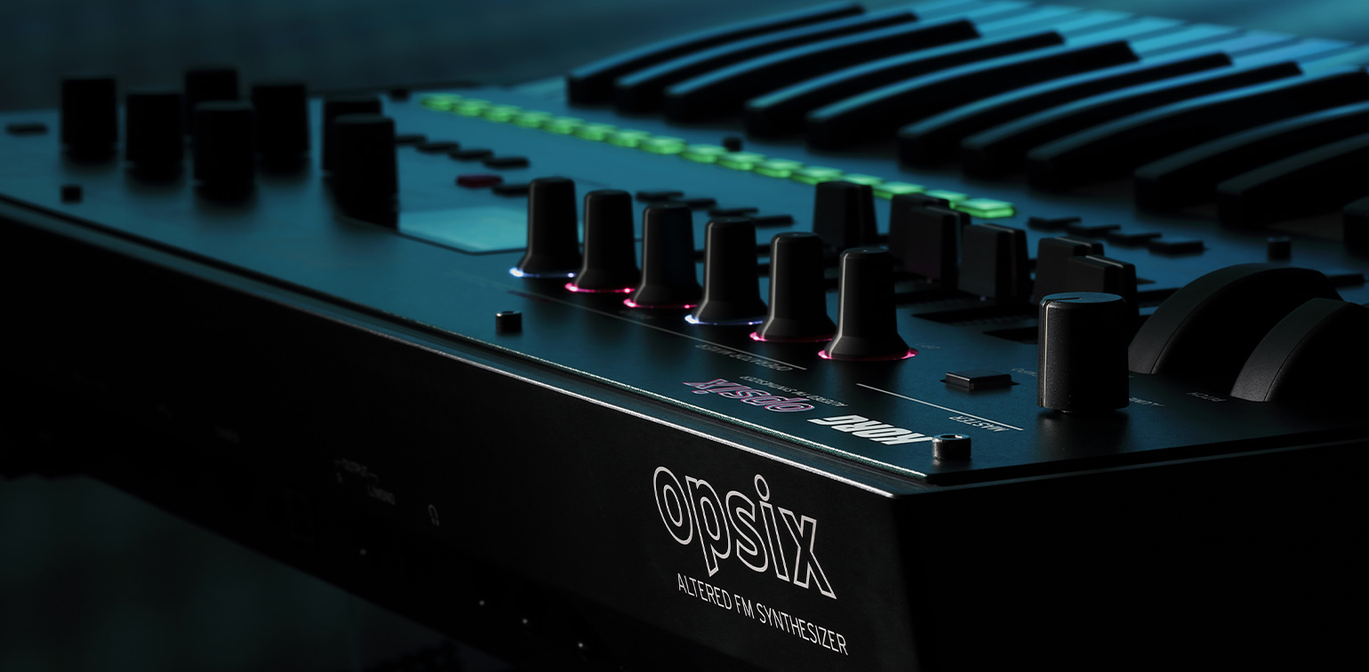 KORG opsix – コルグによる FM音源の進化が光る、DTM のメイン