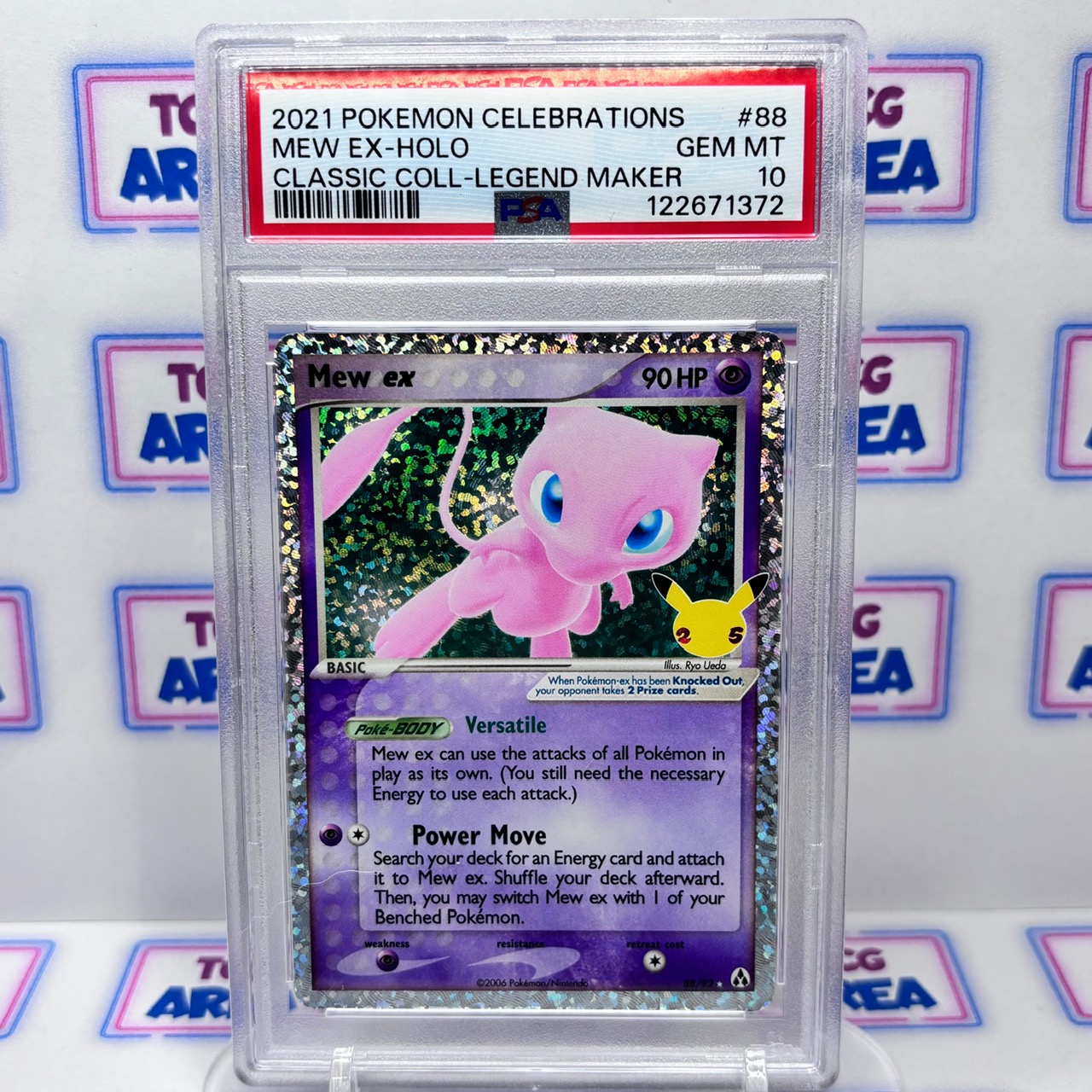 PSA 10 Mew EX 88/92 Holo Celebrations Classic Collection - Legend