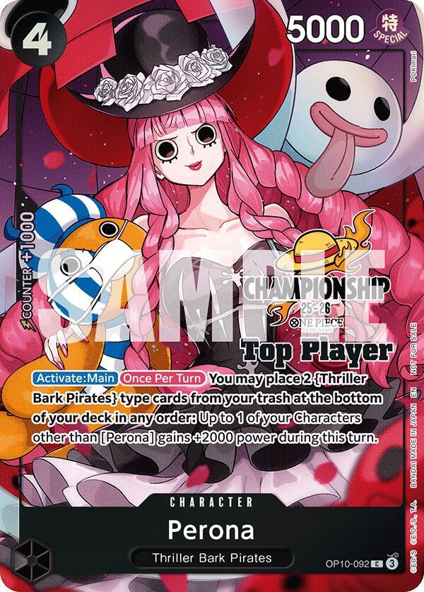 Perona (CS 25-26 Top Player Pack) - One Piece Promotion Cards