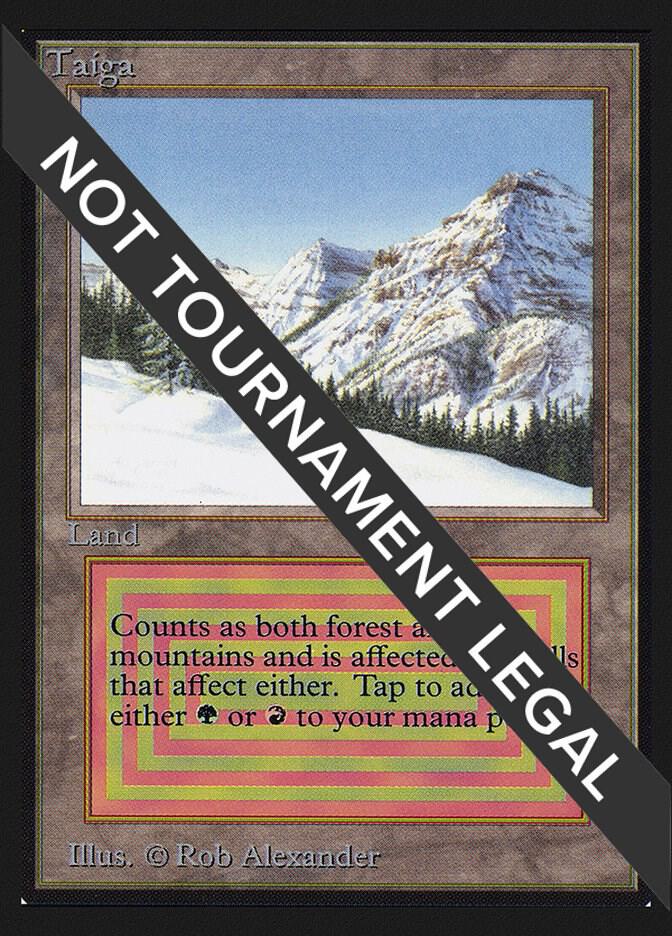Taiga (IE) - International Edition - Magic: The Gathering
