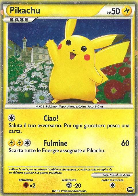 ポケモンカード ピカチュウ Pikachu World 2010 韓国版 PSA10鑑定済