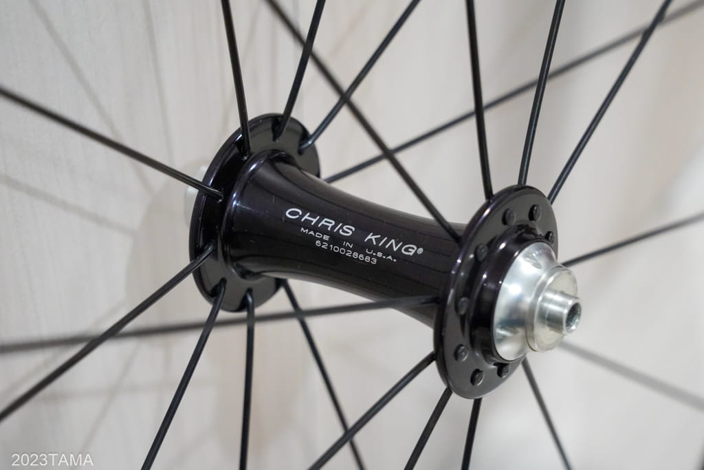 Circles Gorilla Spun】カーボンホイール ENVE SES 3.4のハブをCHRIS