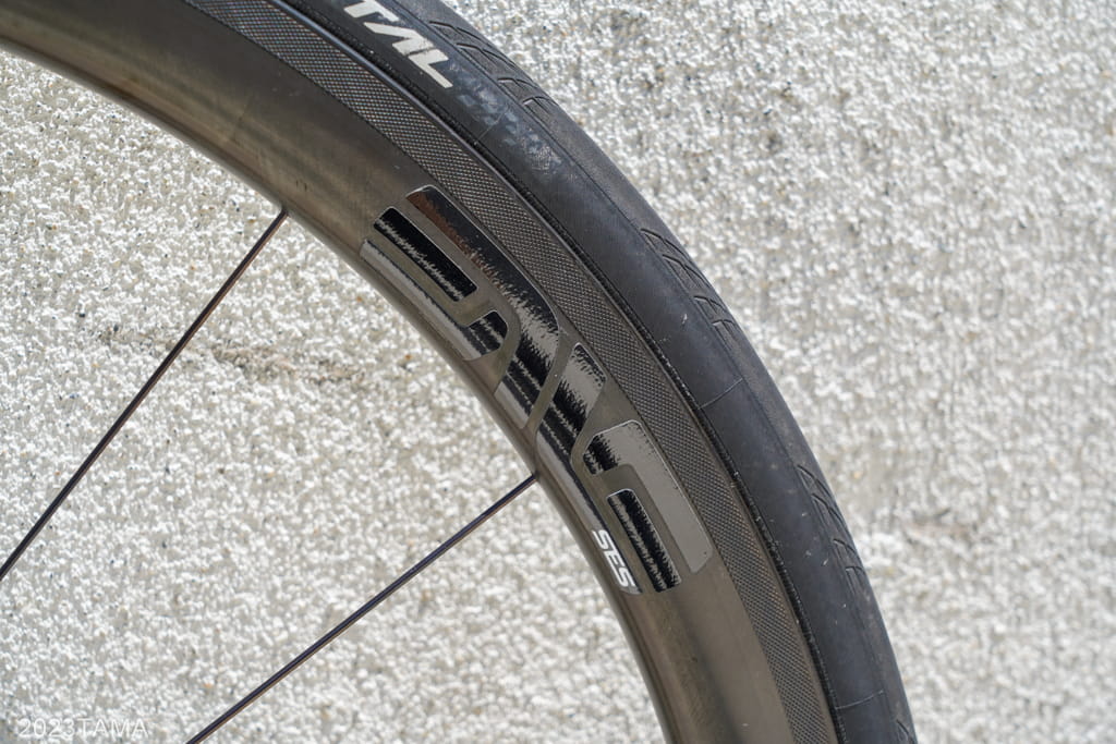 Circles Gorilla Spun】カーボンホイール ENVE SES 3.4のハブをCHRIS