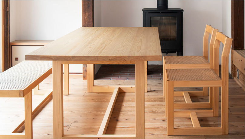 GRID DINING | 製品詳細 | 多摩産材・国産木材製品紹介サイト