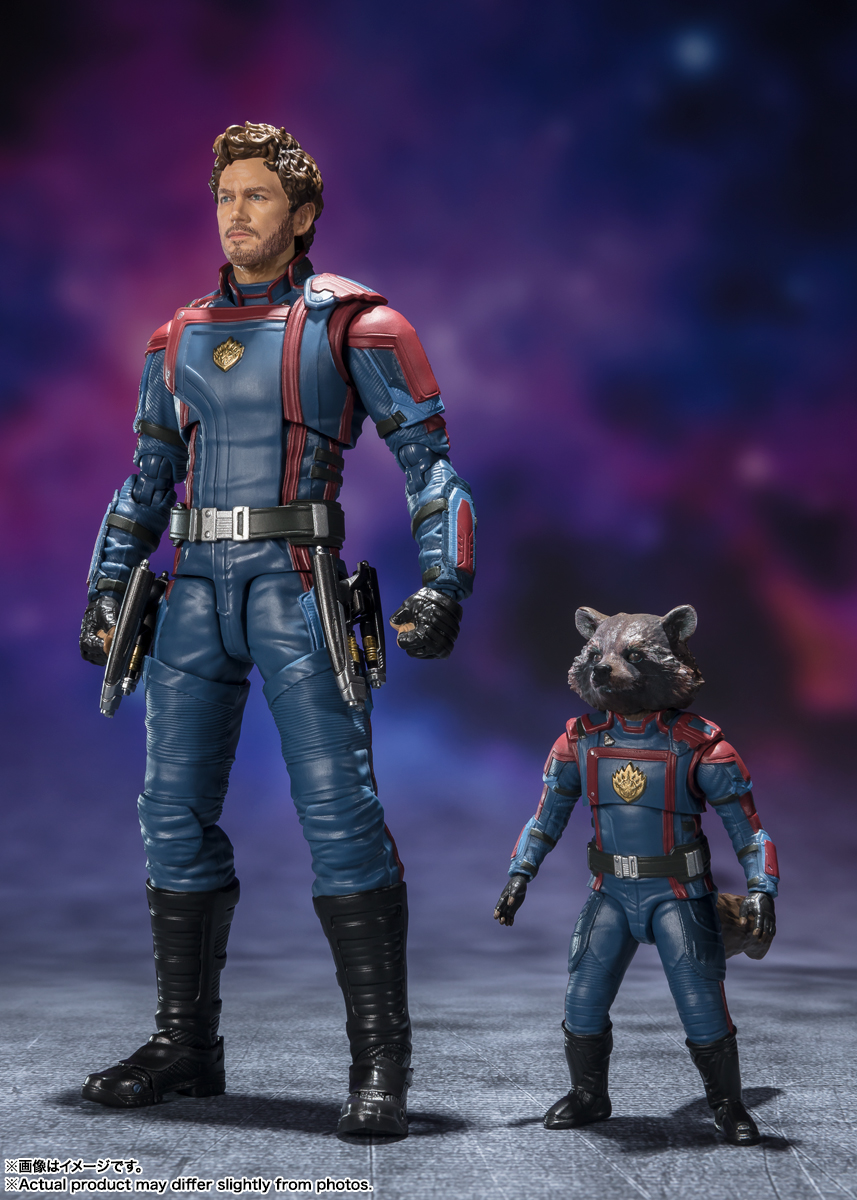 S.H.Figuarts Star Lord & Rocket Raccoon (Guardians of the Galaxy