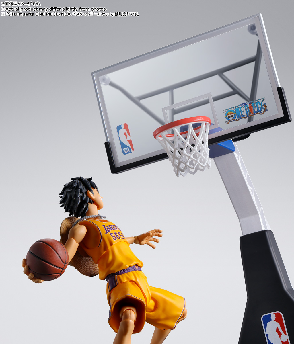 S.H.Figuarts ONE PIECE×NBA モンキー・D・ルフィ -LOS ANGELES LAKERS