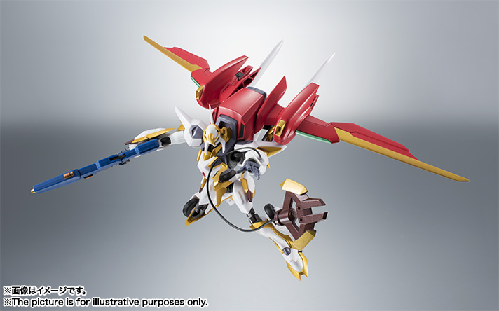 ROBOT魂 ＜SIDE KMF＞ ランスロット・エアキャヴァルリー | 魂ウェブ