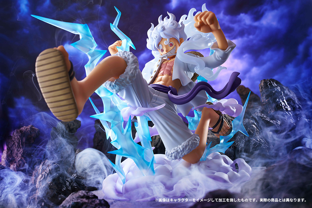 フィギュアーツZERO』『S.H.Figuarts』に〝ギア5〟ルフィが登場！各