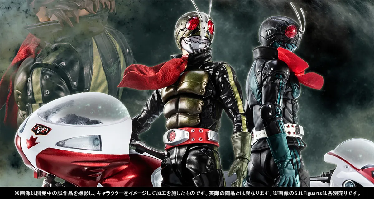 ダブルライダー並び立つ！8月22日（金）魂ウェブ商店受注開始「真骨彫