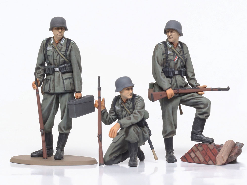 1/48 WWII ドイツ歩兵セット: スケールモデル｜TAMIYA SHOP ONLINE