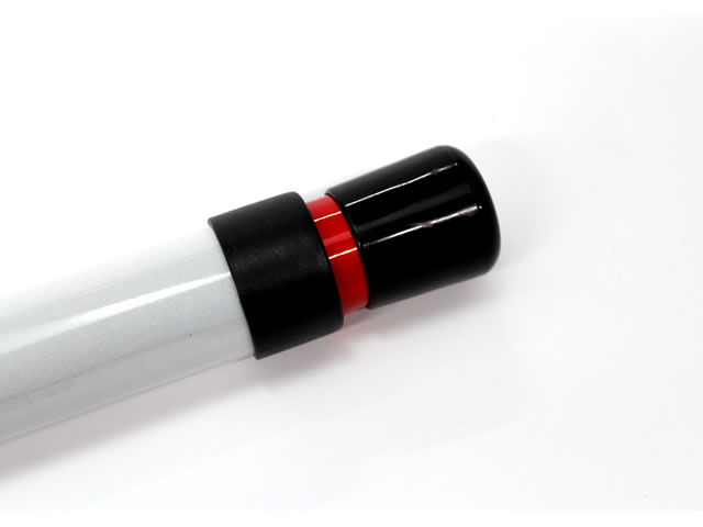 LED 伸縮式指揮棒 赤・白 38cm〜66cm - 警備用品・防犯用品 プロ