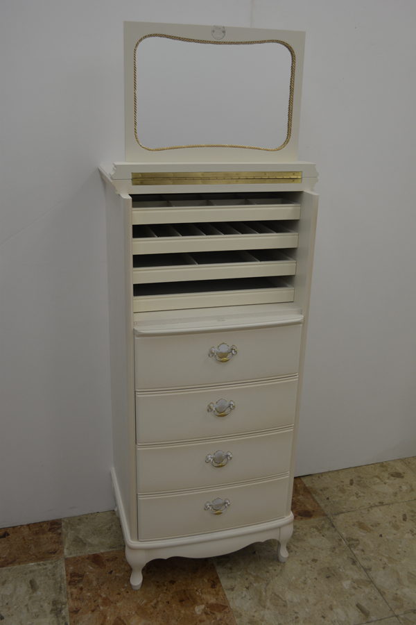 ジュエリーチェスト アンティーク - 鏡台・ドレッサーの専門店 大川の