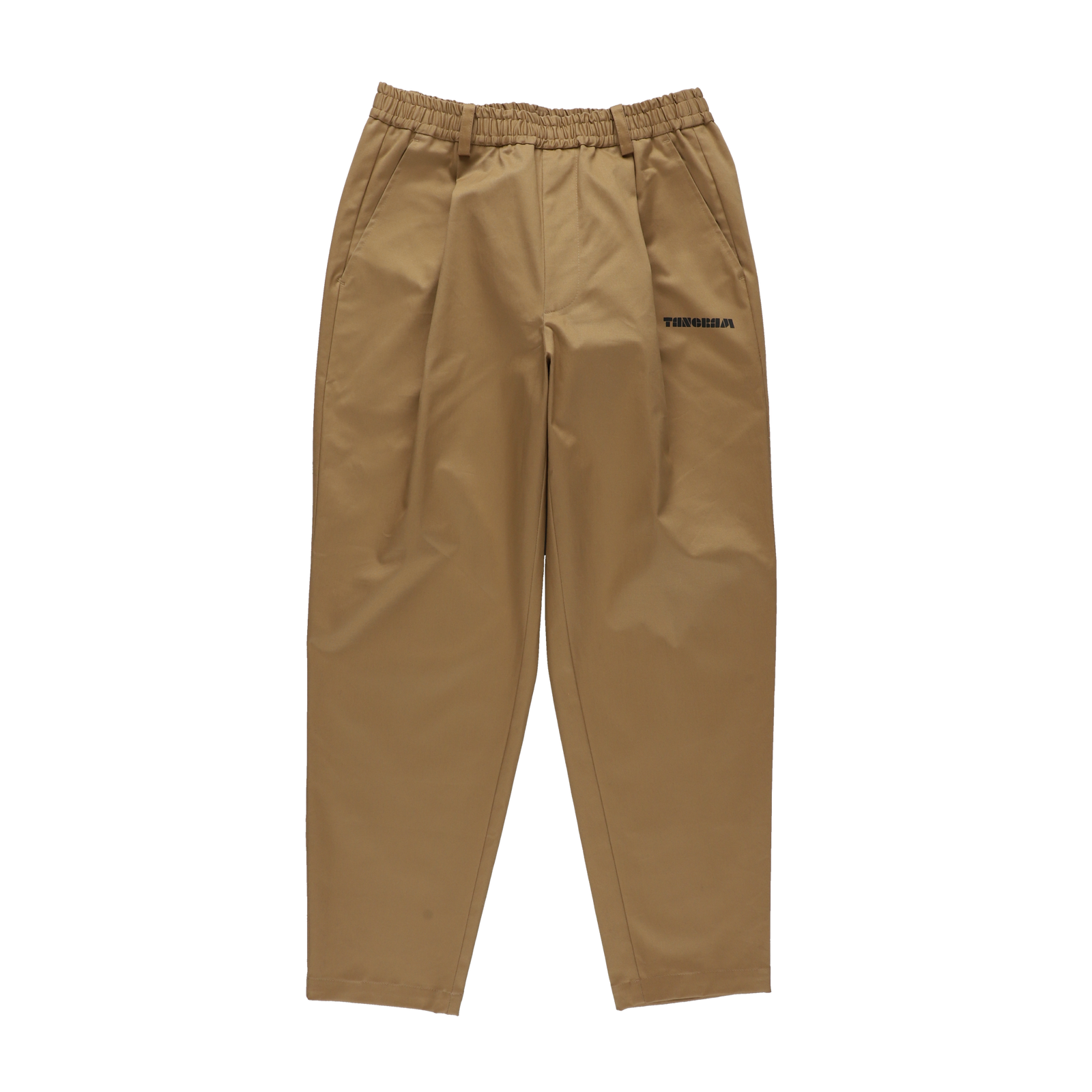 BASIC LOGO EASY PANTS BEIGE TGA-MP84 – TANGRAM