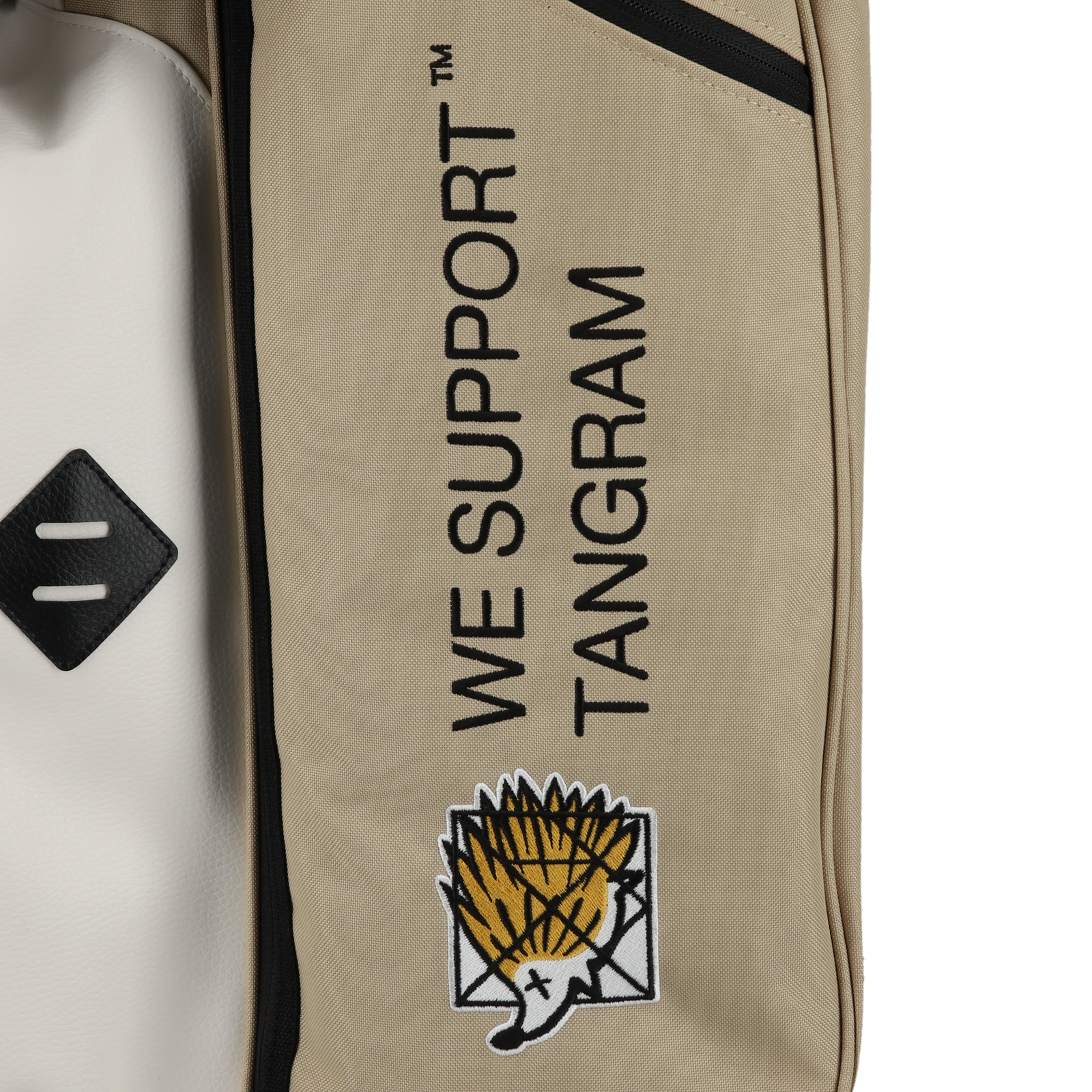 CLUBHAUS ×JONES × TANGRAM CREW CADDY BAG 3 SAND BEIGE TGA-G43