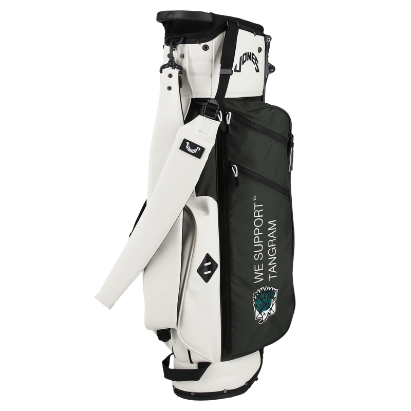 CLUBHAUS ×JONES × TANGRAM CREW CADDY BAG 3 DARK OLIVE TGA-G43