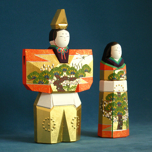 奈良の一刀彫雛人形 | 丹青堂 書道用品・日本画画材・和趣品の専門店