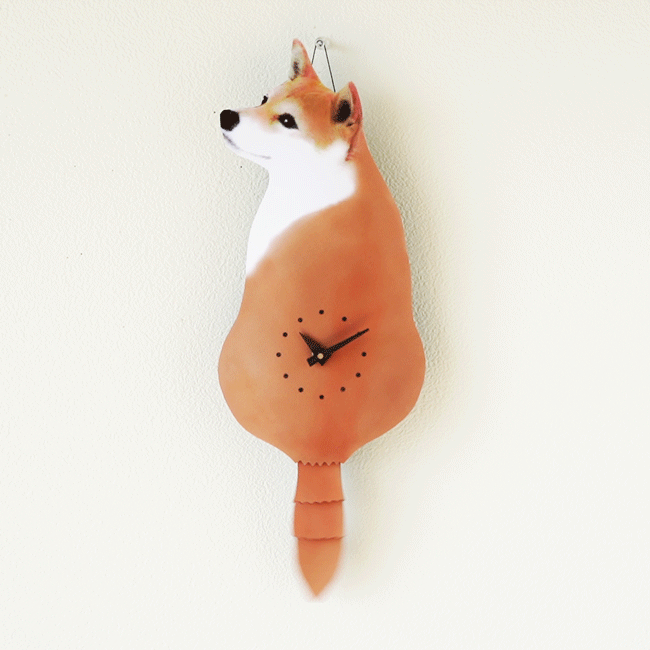猫時計と犬時計の通販 藤井啓太郎のしっぽを振る時計の商品一覧 たち吉