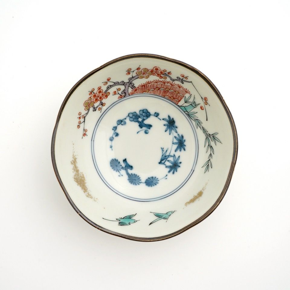 美濃焼セール 【美濃焼SALE】染錦古伊万里 小付揃〈5個〉 |皿や鉢など