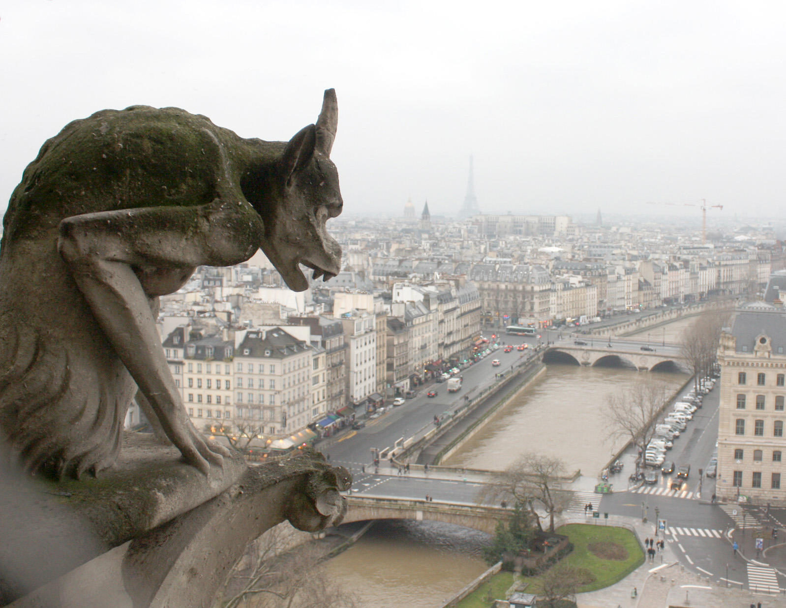 モンスター達と一緒にパリを一望！ノートルダム大聖堂の屋上へ | たび