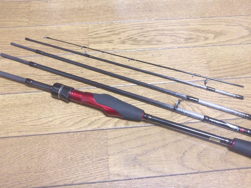 パックロッド探訪、Daiwa 月下美人MX AJING M62L-S・K