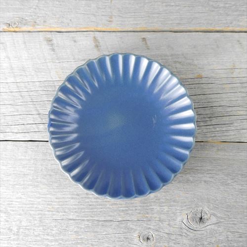 瀬戸焼/青組（ao gumi）/花皿 (M) （5個セット）【4色】/ぎんはく/みず