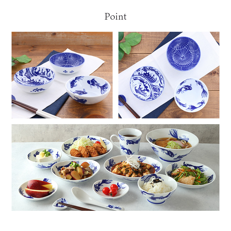 TABLE WARE / 小鉢 12cm Japan Blue 軽量食器