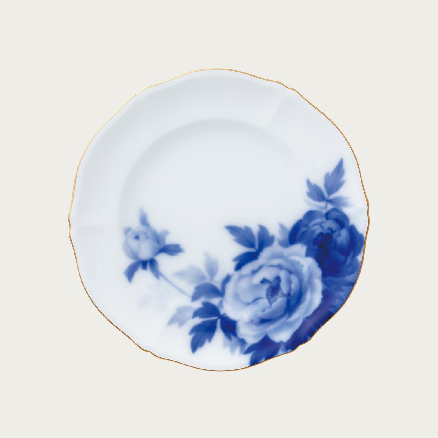 大倉陶園］金白金蝕ぶどう唐草 20cmデザート皿 | ノリタケ食器公式