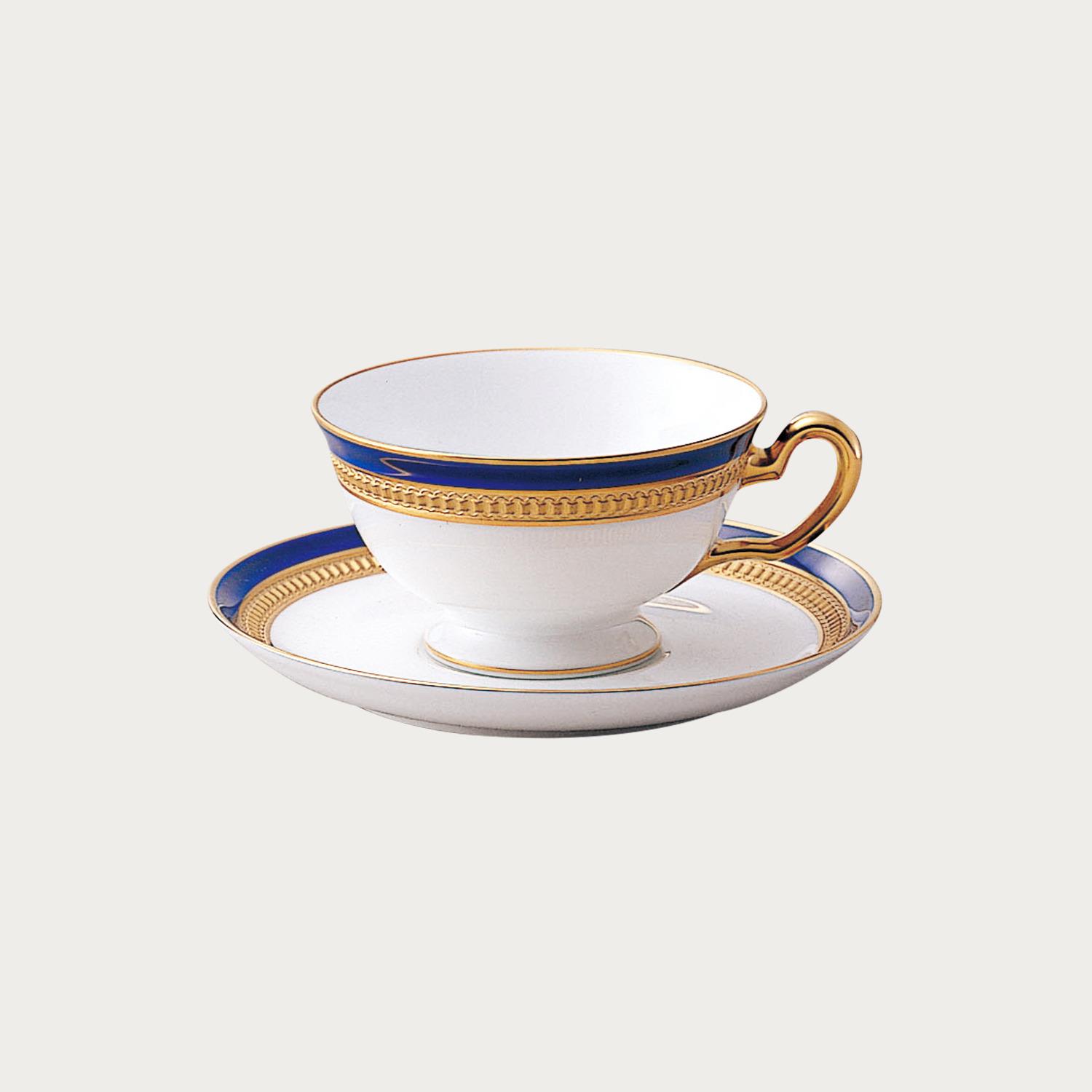 大倉陶園］ロイヤルブルークラウン ティー・コーヒー碗皿 | ノリタケ