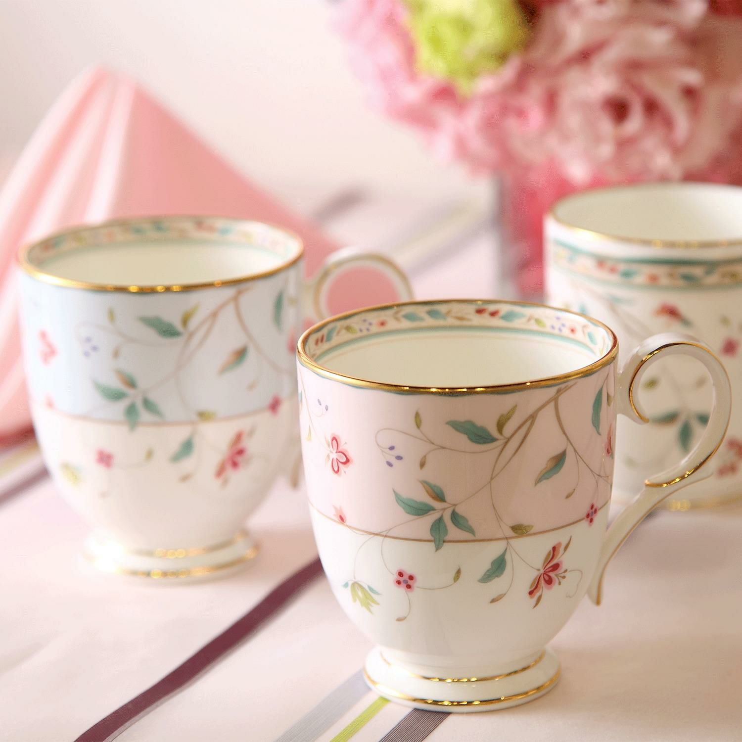 花更紗 マグカップ(ブルー) | ノリタケ食器公式オンラインショップ