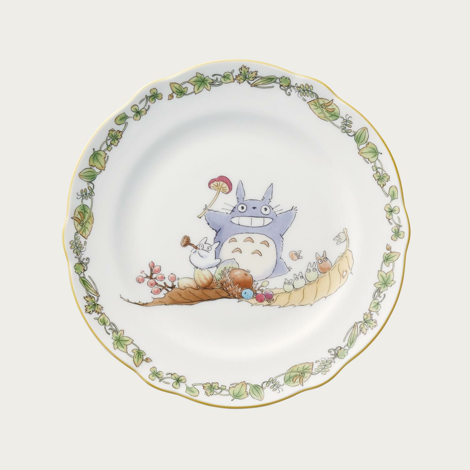 となりのトトロ 22cmプレート(ヨモギ) | ノリタケ食器公式オンライン