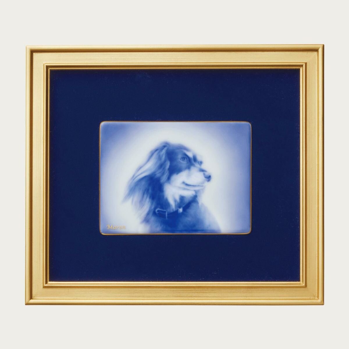 特集 ［大倉陶園］ペットオリジナル陶額 －ハンドペイントで描く世界で