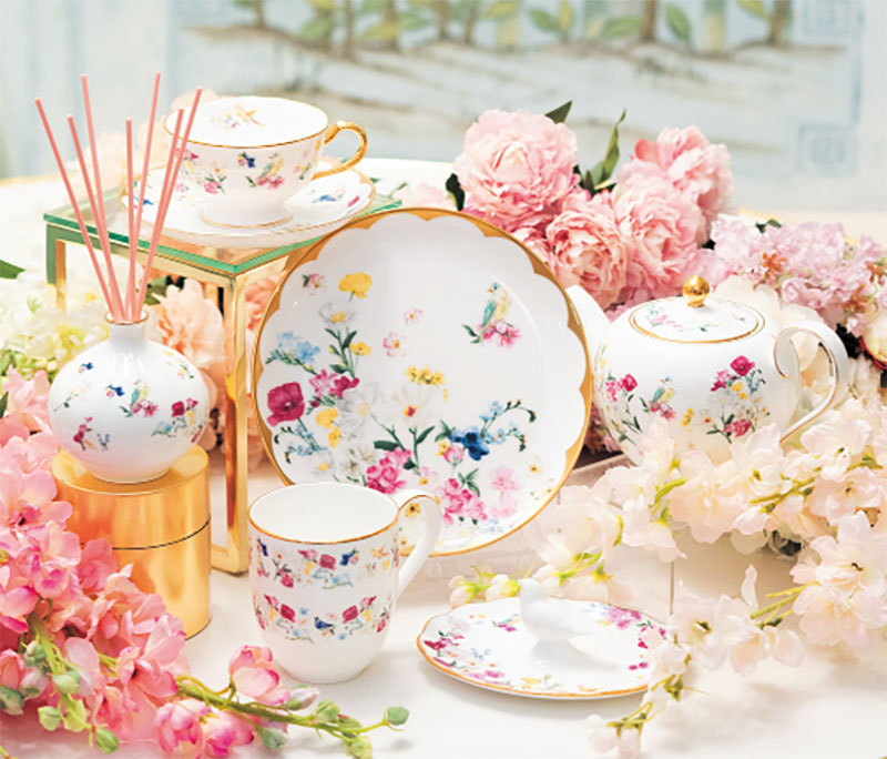 特集 Noritake×Ch Tea Room by Chesty コラボレーションデザイン