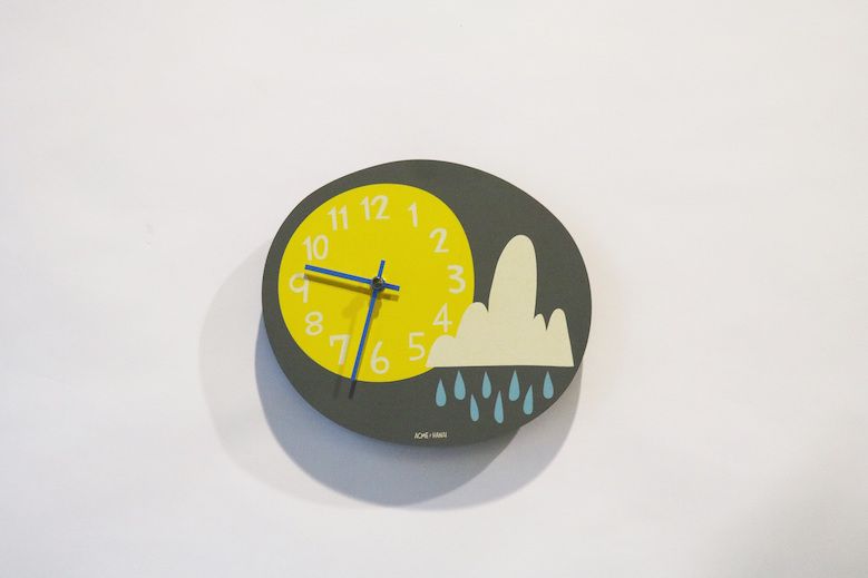 花井祐介 × ACME Furniture！「子ども部屋に似合う壁掛け時計」発売