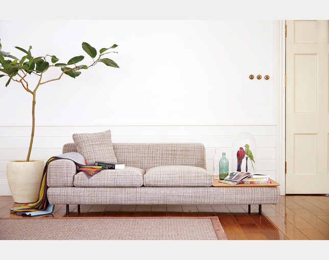 MIO ペニンシュラ210 右テーブル アームクッション付(木テーブル用