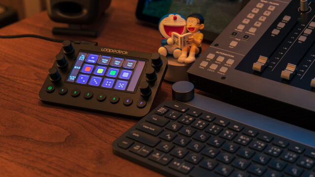完成された左手デバイス「Loupedeck Live」｜TAK-H.NET