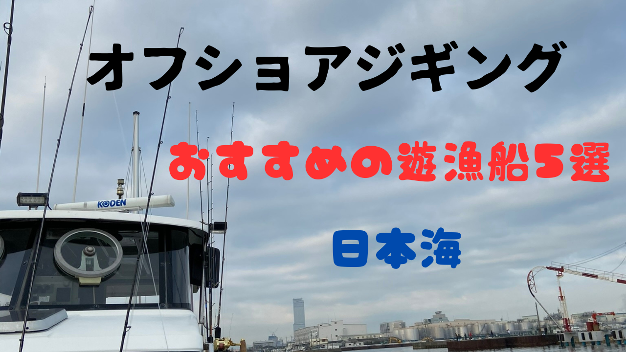 日本海 ジギング おすすめ遊漁船5選 | Fish Rush