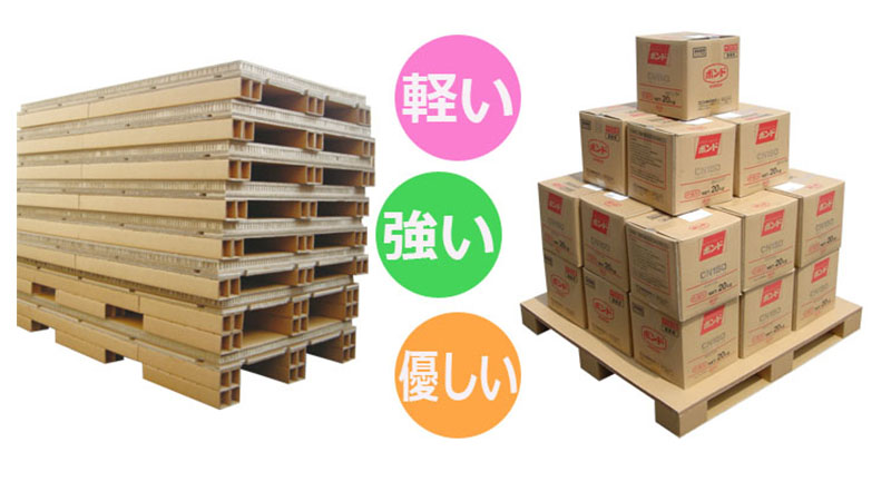 強化段ボールパレット（パレット梱包） – 株式会社 タカムラ産業