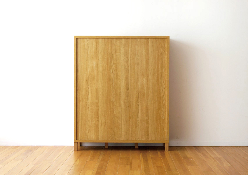 カノ 85カップボード OAK(W85×D42×H139cm)税込￥198,000 | 高野木工