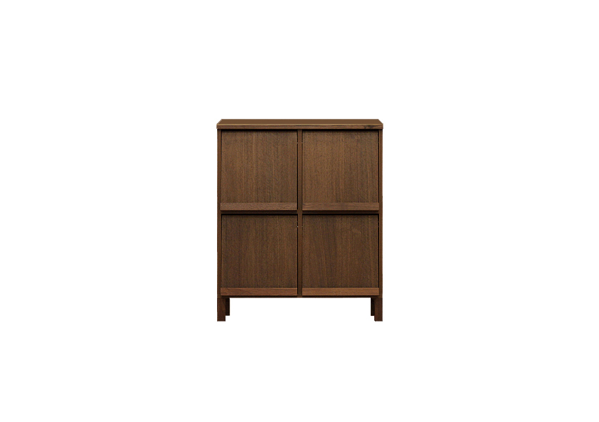 レッチェ 77マガジンレコードラック WALNUT(W77×D39.5×H95.5cm)税込