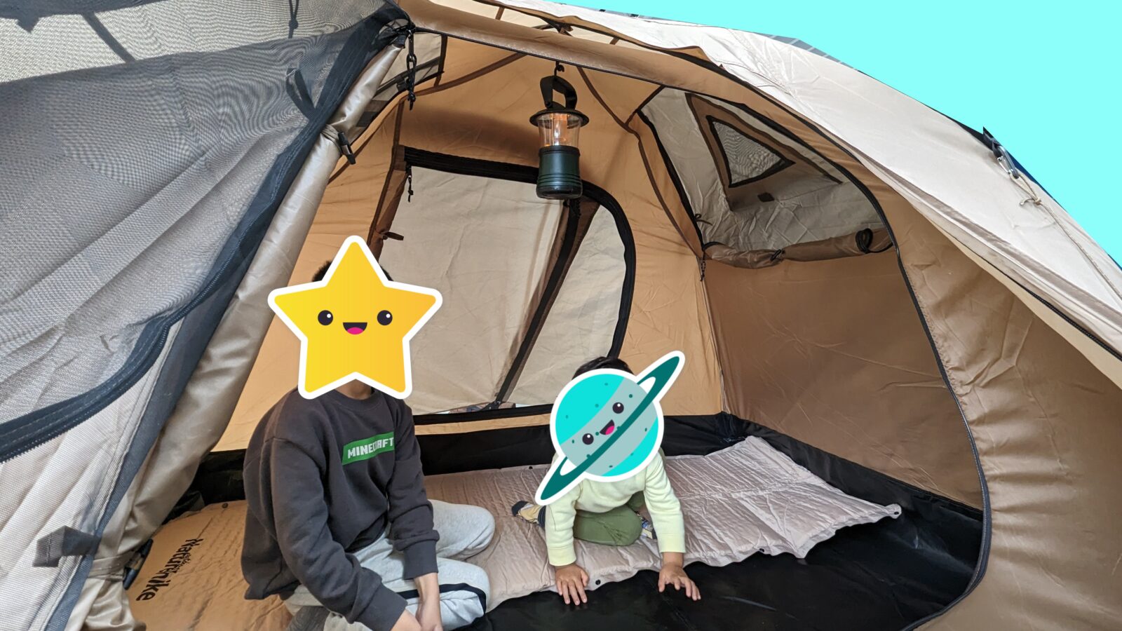 Bears Rockの「ハヤブサテント 2人用」レビュー -1人キャンプor親子2人