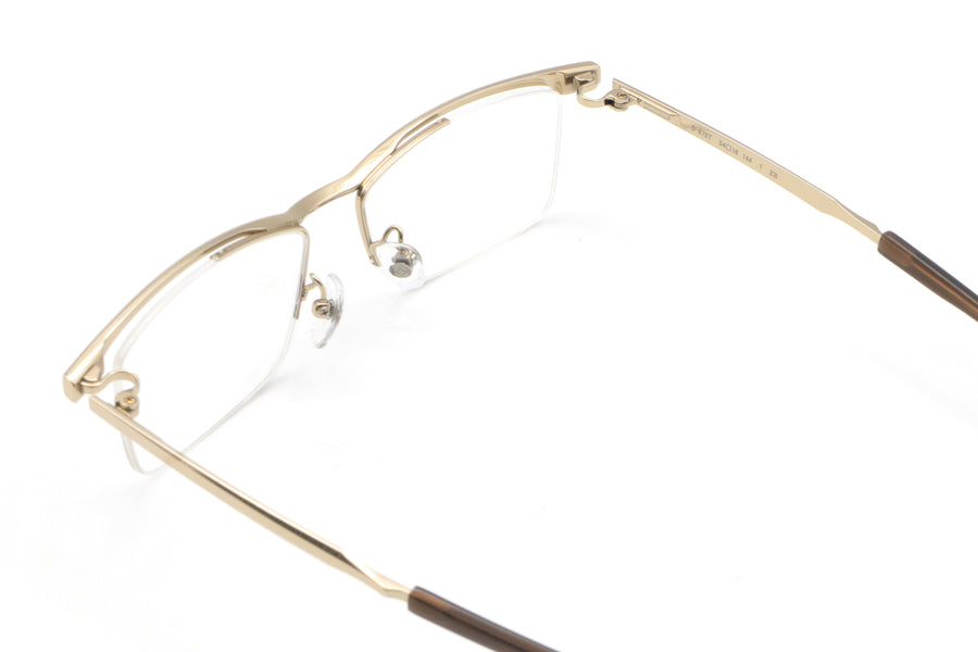 999.9(フォーナインズ) S-875T-1ホワイトゴールド(54) – 武田メガネ