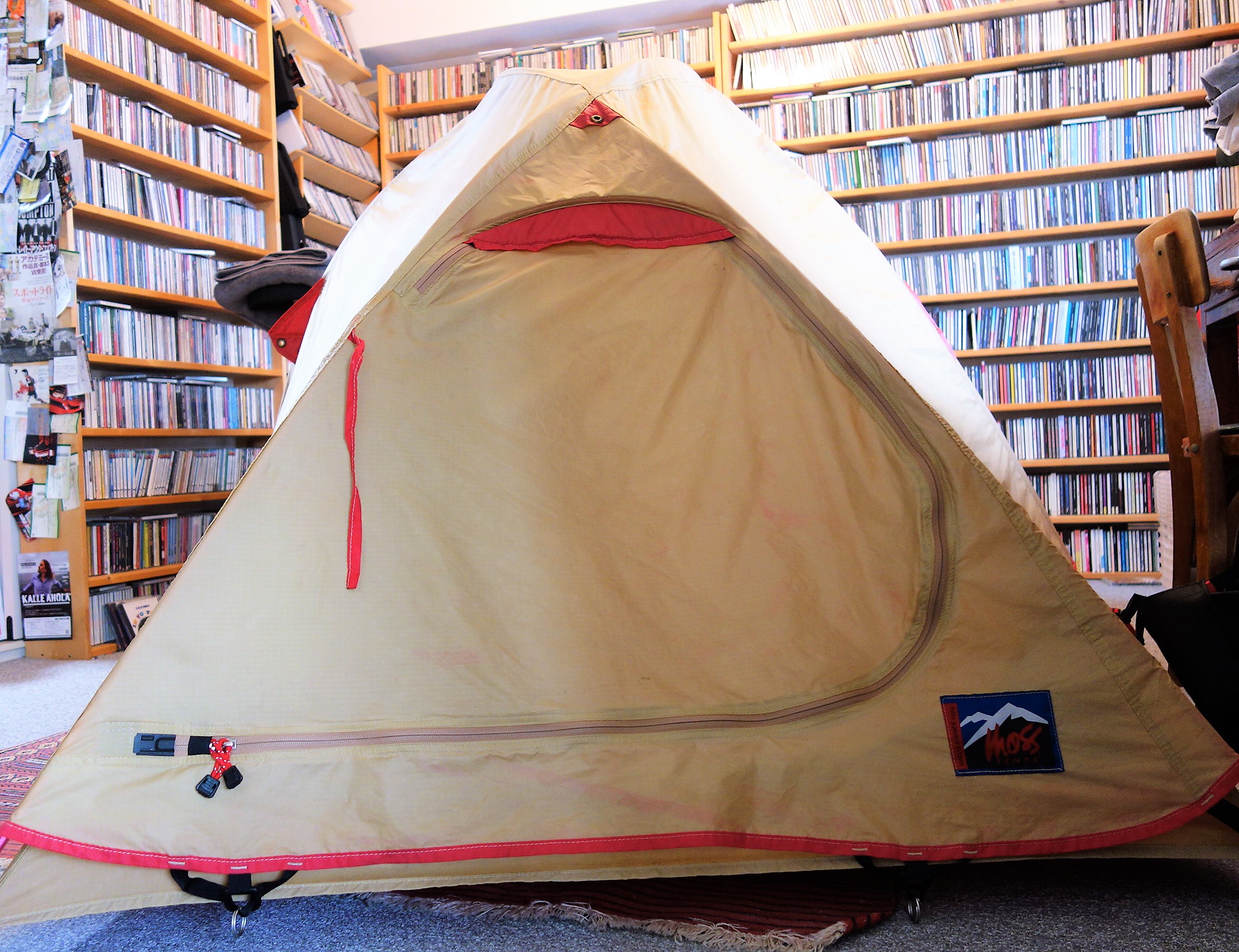 備忘録 モス・スタードームⅡ テント レストア〔黒カビ撃退〕 – In the