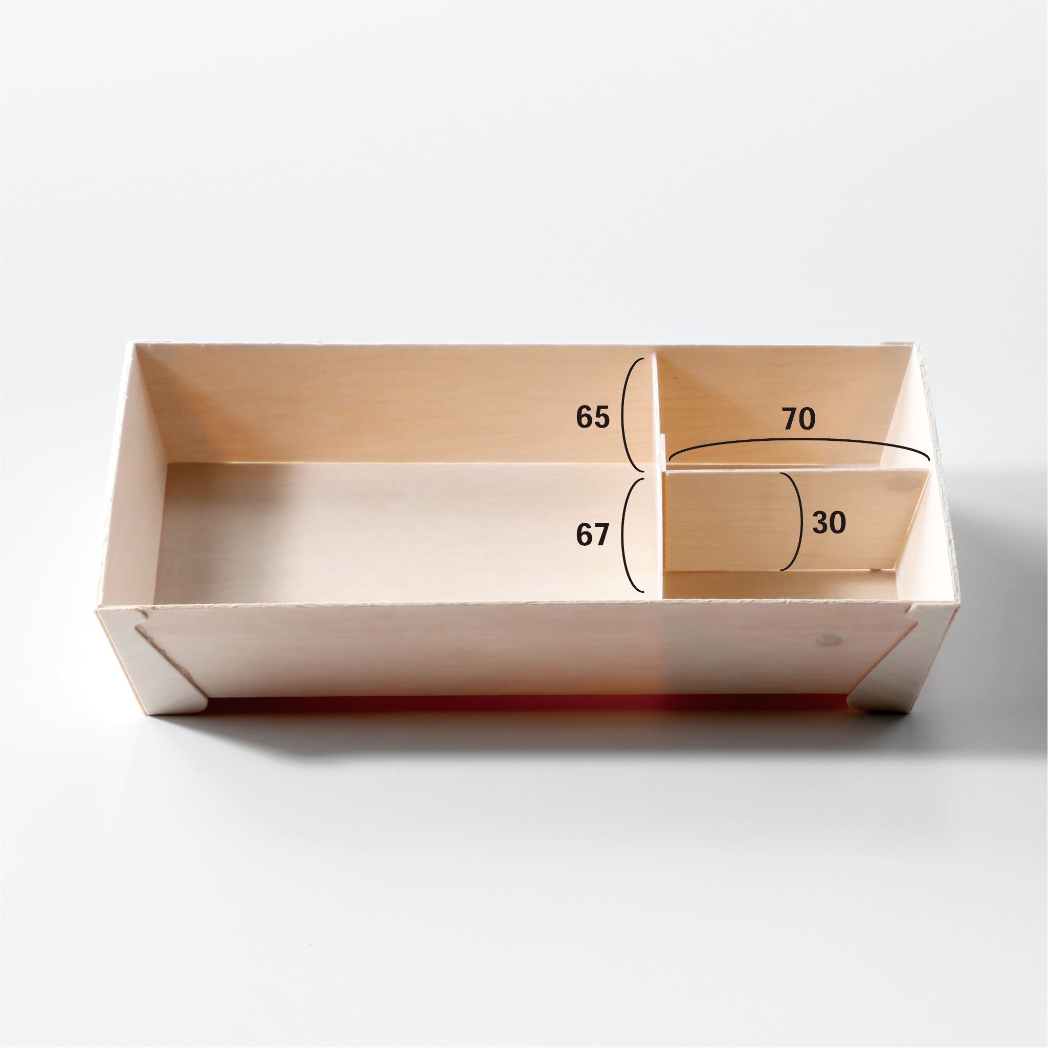 木製BOX 長方形 L用仕切【本体別売】 – TAKE PACK