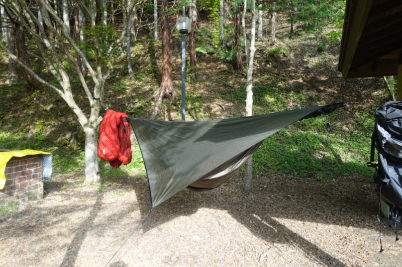 輸入&レビュー】ヘネシーハンモック ウルトラライトバックパッカー