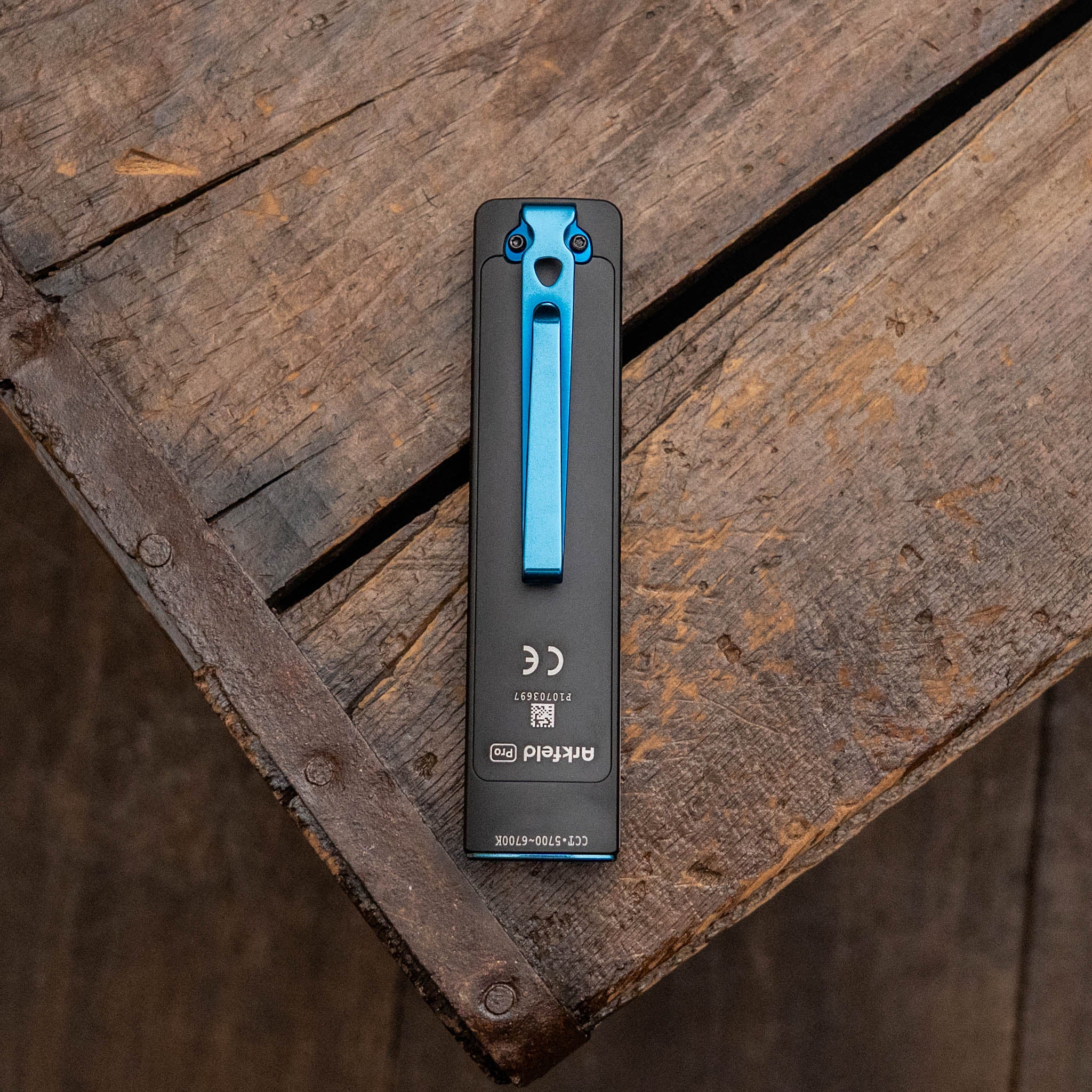 Olight Arkfeld Pro Flat EDC Flashlight with LED Light UV and Laser