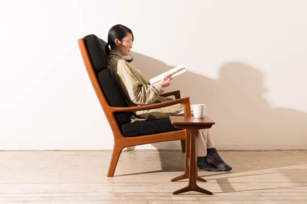 北欧家具 オーレ・ヴァンシャー ハイバック2シーターソファmodel,169