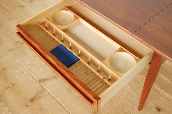 北欧家具 通販 デンマーク製 ビンテージ ソーイング ワゴン