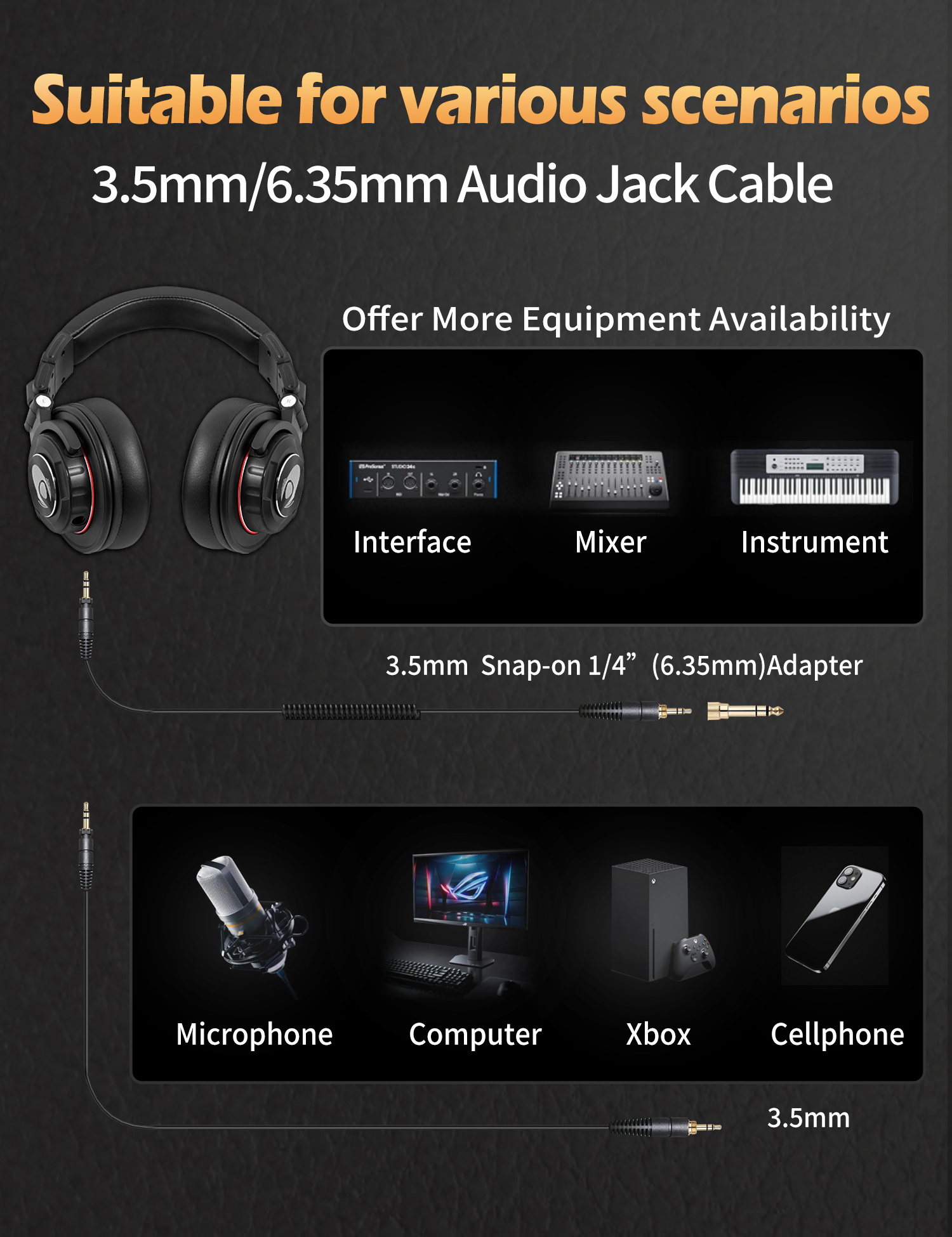 Talomen Ti660x | Professional Studio Headphone for Monitoring