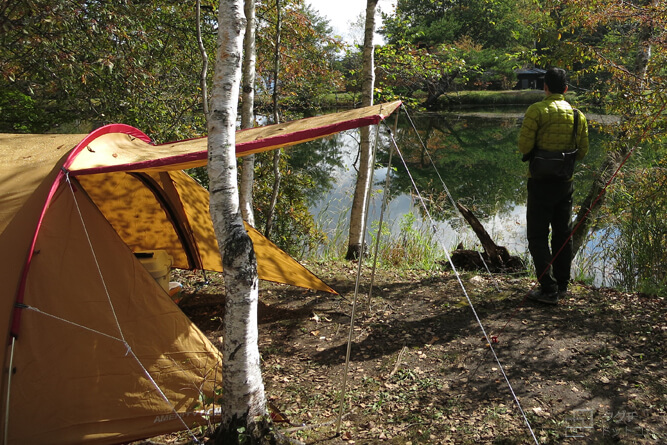 アメニティドームをさらに快適にするオプションパーツ『アップライト